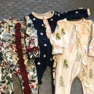 12 month Sweethoney holiday layette lot